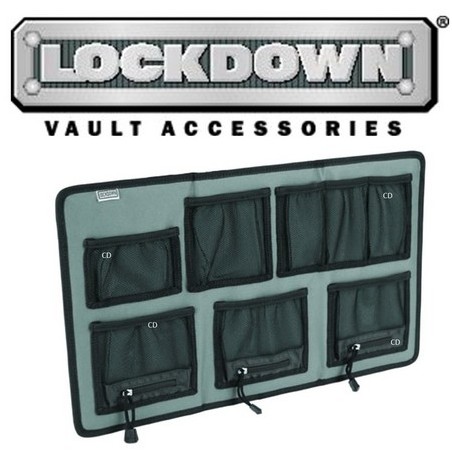 Poche rangement coffre magnétique LOCKDOWN