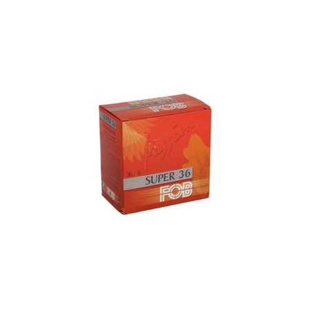 Cartouches FOB SUPER 36 calibre 12/70 36g bourre jupe n°2...