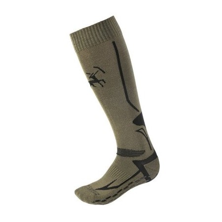 Chaussettes Pro Hunt Grip Socks kaki
