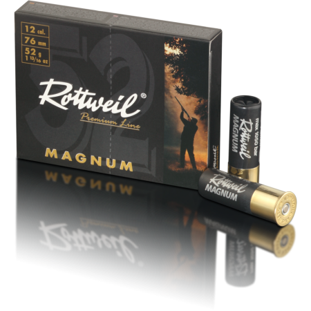 CARTOUCHES ROTTWEIL MAGNUM calibre 12/76 n°2 52G x10