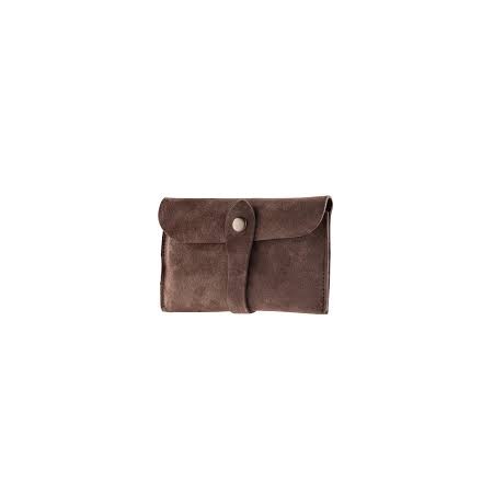 Pochette en croûte de cuir - Country Sellerie