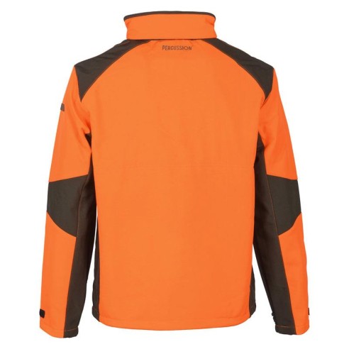 Blouson chasse soft Shell orange Percussion