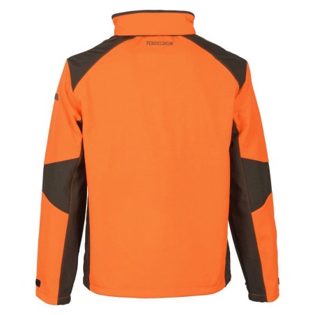 Blouson chasse soft Shell orange Percussion