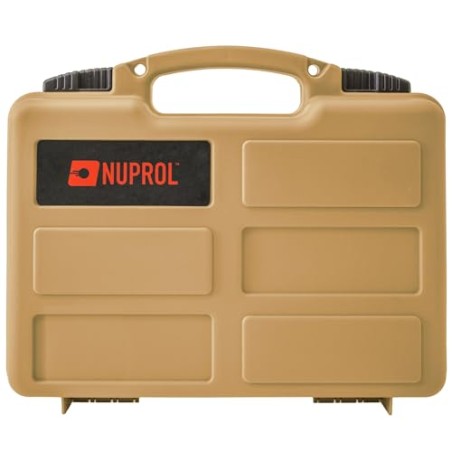 Mallette NUPROL 31X25X8 TAN Mousse Prédécoupée