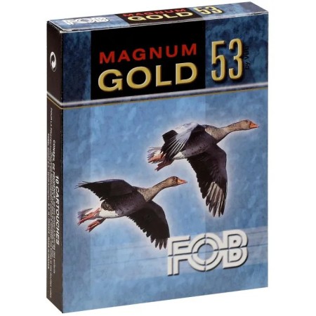CARTOUCHES FOB GOLD 53 MAGNUM N°6 calibre 12/76 53g x10