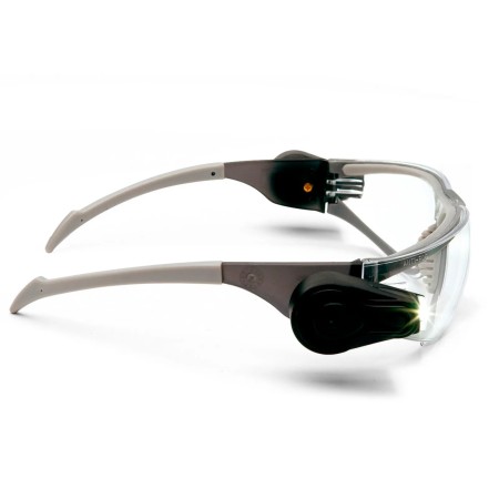 Lunette transparente PELTOR + led 2