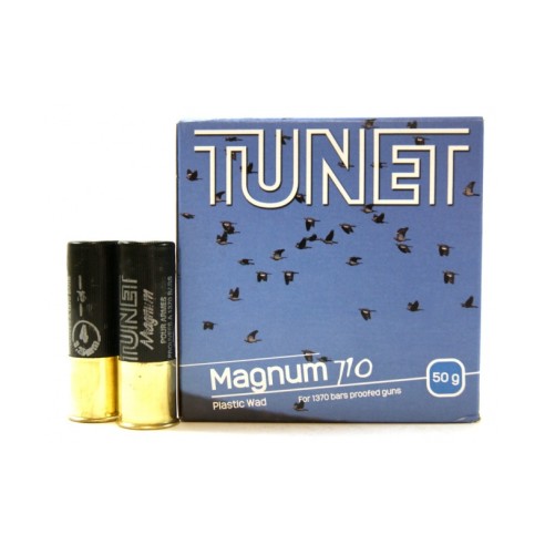 CARTOUCHES TUNET MAGNUM 710 Calibre 12/76 50g...