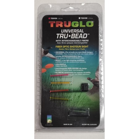 Guidon TRUGLO Universal tru-bead bicolore à vissée 0.60