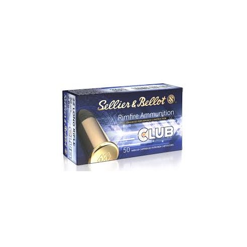 CARTOUCHE SELLIER&BELLOT CALIBRE 22LR X50