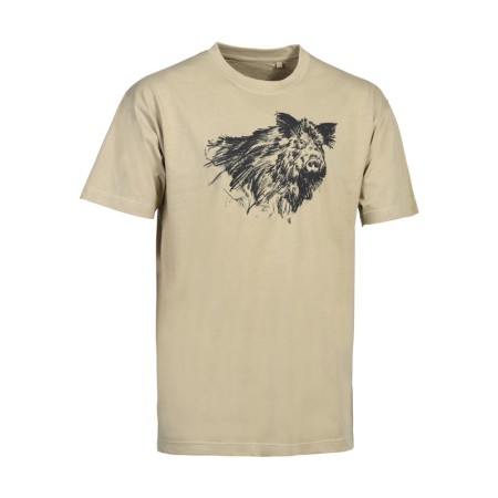 Tee-Shirt Manches Courtes Prohunt Big Game Sanglier -...