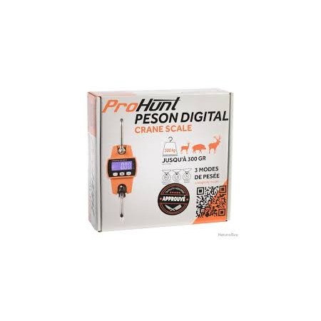 Peson digital PROHUNT max 300 kg