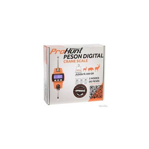 Peson digital PROHUNT max 300 kg