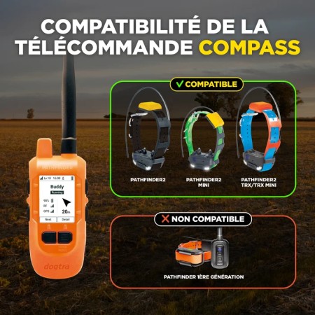 Gps DOGTRA PATHFINDER 2 Compass + 1 collier