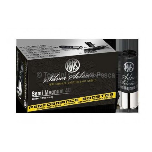 CARTOUCHE RWS SILVER SELECTION SEMI MAG 40G...
