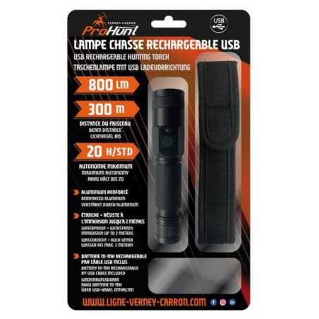 Lampes led PRO HUNT 800 Lumens PHAC004