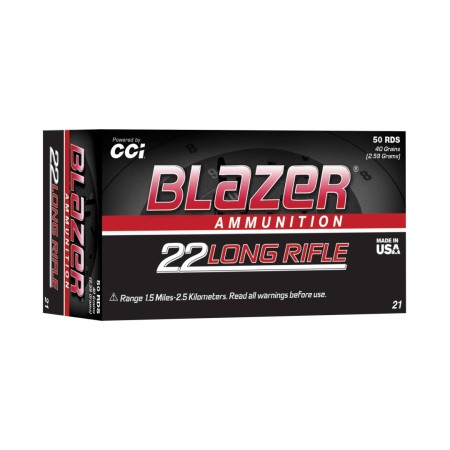 CARTOUCHES CCI BLAZERCALIBRE 22LR X 50