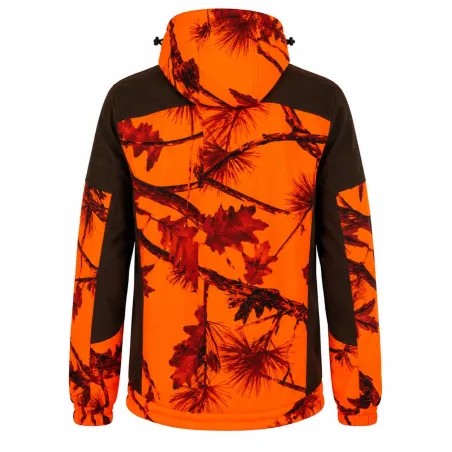 Veste SOMLYS softshell camo orange 447