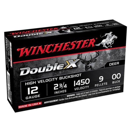 CHEVROTINE BUCKS HOT DOUBLE X calibre 12/70 9grs x5