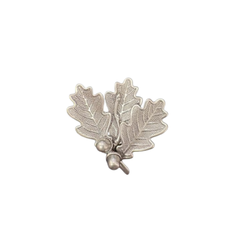 Feuille de chêne en métal