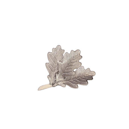 Feuille de chêne en métal