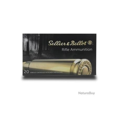 Cartouches Sellier & Bellot calibre 8x57 JS SPCE 196grs 12.7g x20