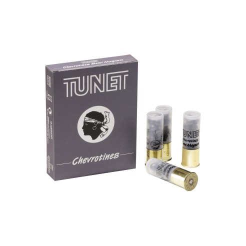 CARTOUCHES TUNET CHEVROTINE SEMI MAGNUM calibre...