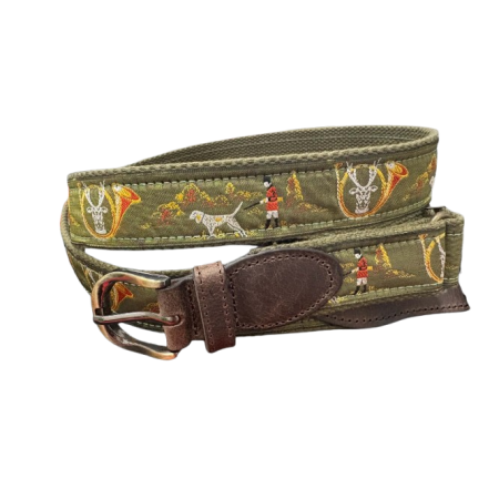 Ceinture sangle galon chasse