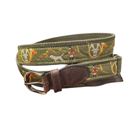 Ceinture sangle galon chasse