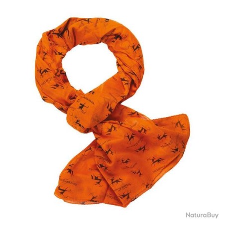 Chèche orange VERNEY-CARRON