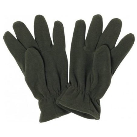 Gants polaire Unis kaki