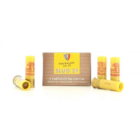 CARTOUCHE FIOCCHI SLUG 24 CAL:20/67 X5