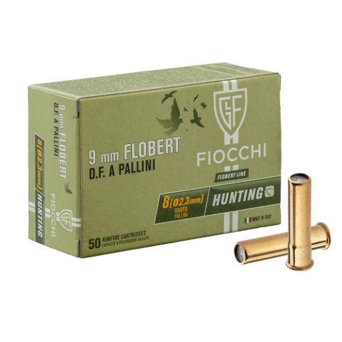 CARTOUCHES FIOCCHI 9MM FLOBERT n°8 X50