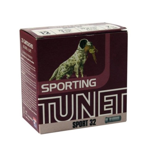 CARTOUCHES TUNET SPORT calibre 12/70 32g...