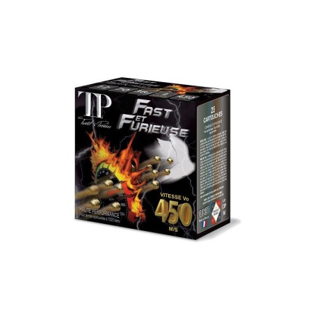 CARTOUCHE TUNET FAST ET FURIEUSE calibre 12/70 36g bj n°...