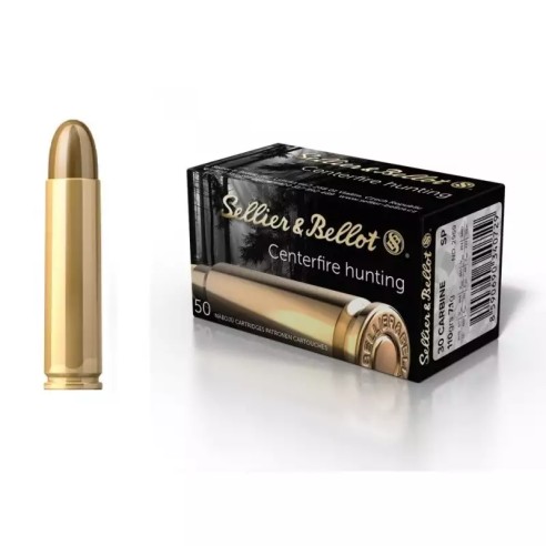 CARTOUCHES Sellier & Bellot 30 CARBINE 110 Grs...