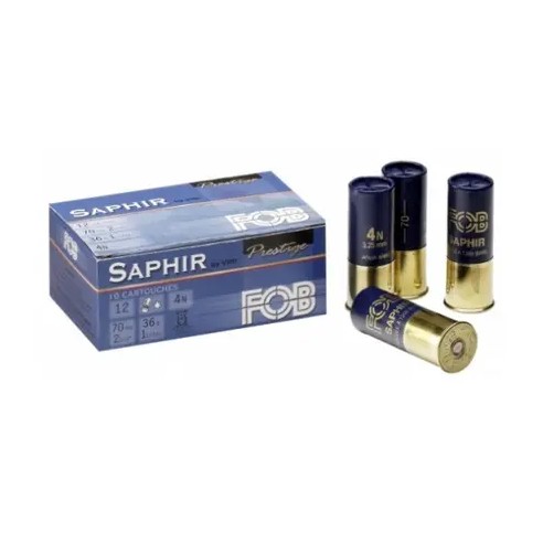 CARTOUCHE FOB SAPHIR calibre 12/70 36g BJ n°4 x10