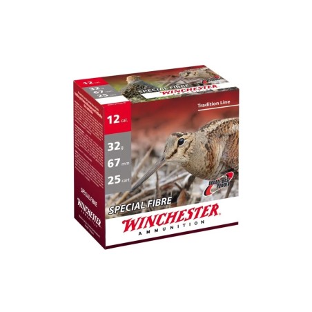 CARTOUCHES WINCHESTER SPECIAL fibre calibre 12/67 32g bj n°9 x25