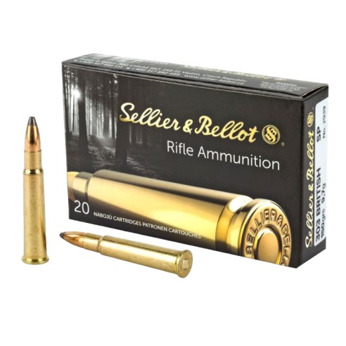 cartouche Sellier & Bellot calibre 303 BRITISH...