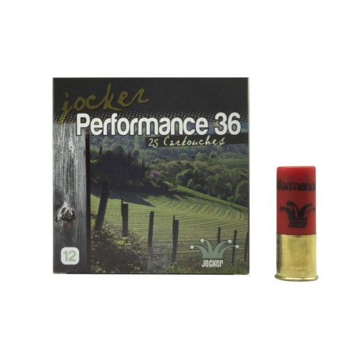 CARTOUCHE JOCKER PERFORMANCE 36g calibre 12/70...