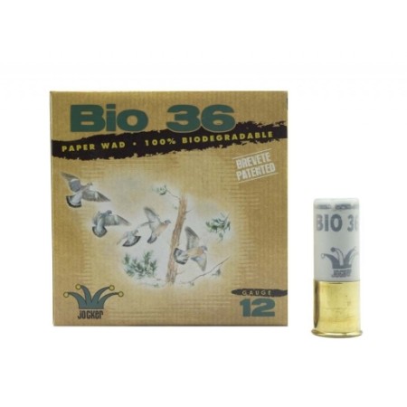 CARTOUCHE JOCKER BIO calibre 12/70 36g BJ n°7 x25