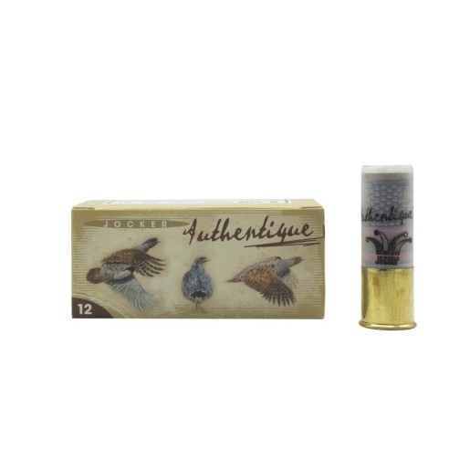 CARTOUCHES JOCKER AUTHENTIQUE 42 calibre 12/70...
