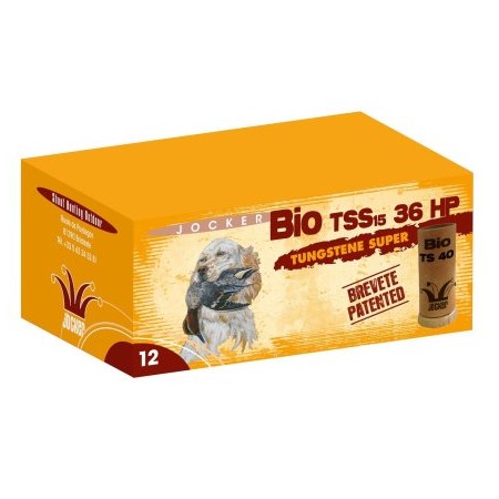 Cartouches JOCKER BIO TSS 36g BJ calibre12/76 TUNGSTENE...