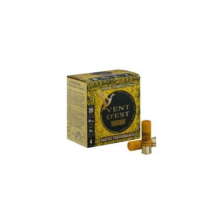 CARTOUCHE TUNET VENT D'EST YELLOW TEMPEST STEEL calibre...