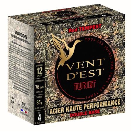 CARTOUCHE TUNET VENT D'EST RED TEMPEST HP calibre 12/76...