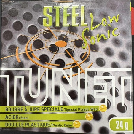 CARTOUCHE TUNET LOWSONIC STD ACIER calibre 12/70 24g bj n°7 x25