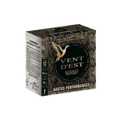Cartouche TUNET BLACK TEMPEST ACIER VENT D'EST...