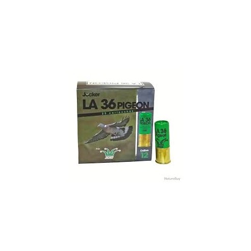 CARTOUCHE JOCKER LA 36 PIGEON 36g calibre 12/70...