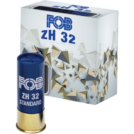Cartouches Fob ZH 32 Acier Standard calibre 12/70 32g n°6 Acier x25