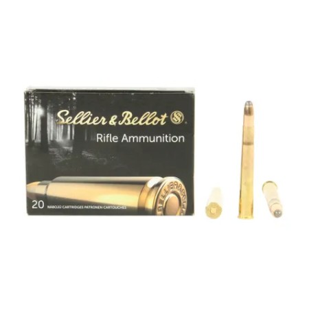 CARTOUCHES SELLIER & BELLOT 9.3x74R sp 286grs 18.5g x20