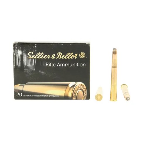 CARTOUCHES SELLIER & BELLOT 9.3x74R sp 286grs...